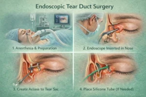 جراحی اندوسکوپی مجرای اشکی