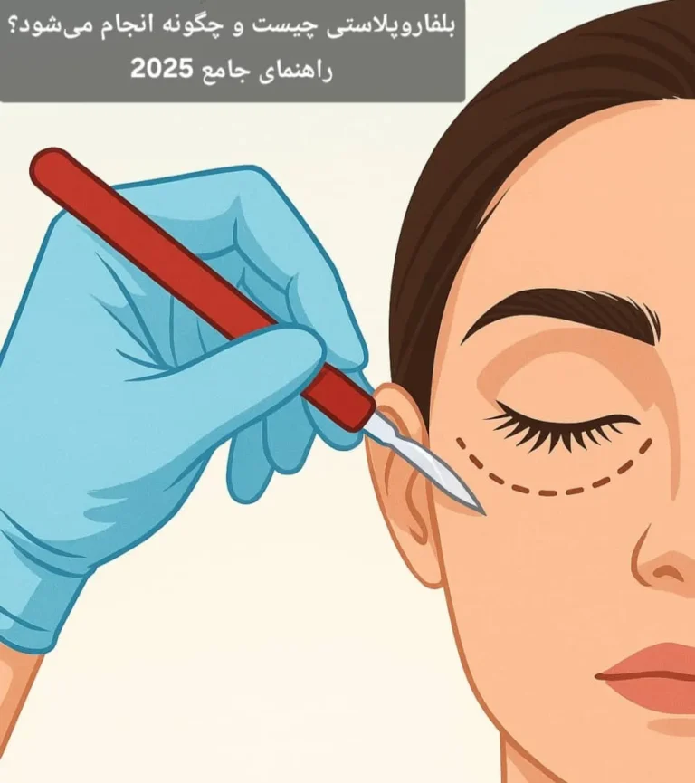 بلفاروپلاستی چیست و چگونه انجام می‌شود؟ | راهنمای جامع 2025