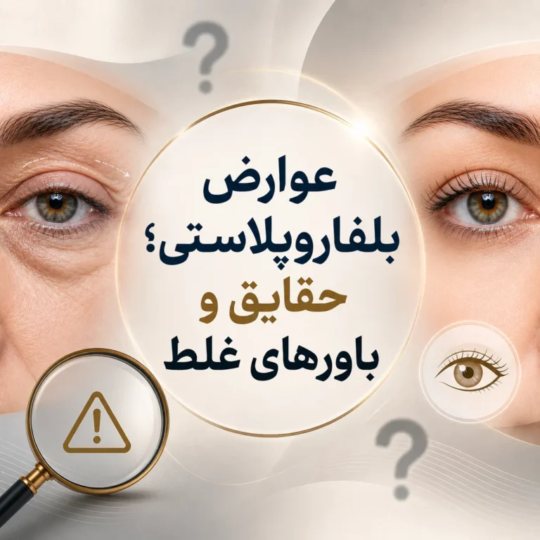 عوارض بلفاروپلاستی؛ حقایق و باورهای غلط
