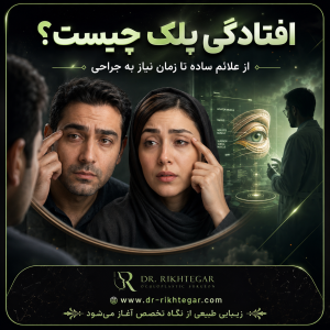 افتادگی پلک