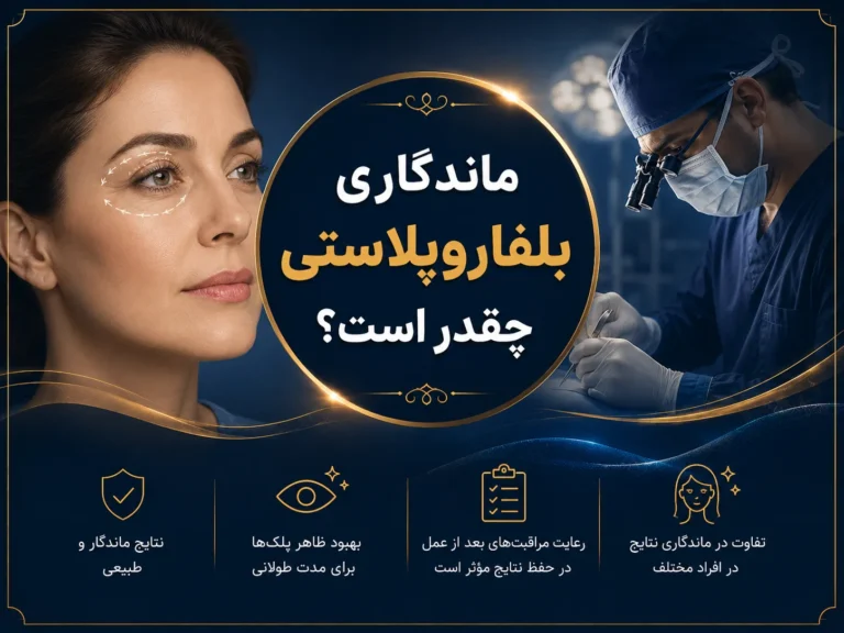 ماندگاری بلفاروپلاستی چقدر است؟