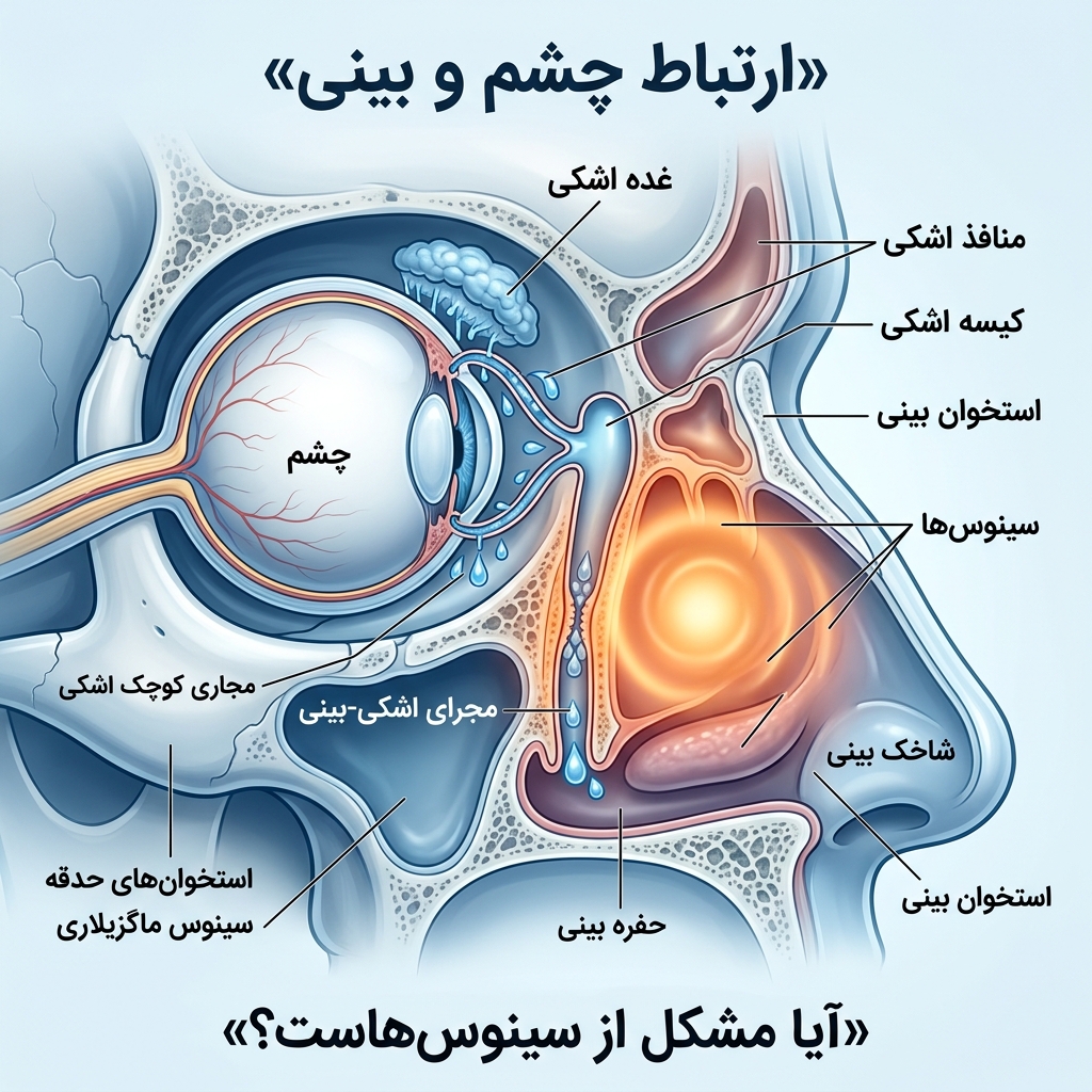 اشک ریزش مجدد بعد از درمان مجرای اشکی؛ چرا اتفاق می‌افتد؟