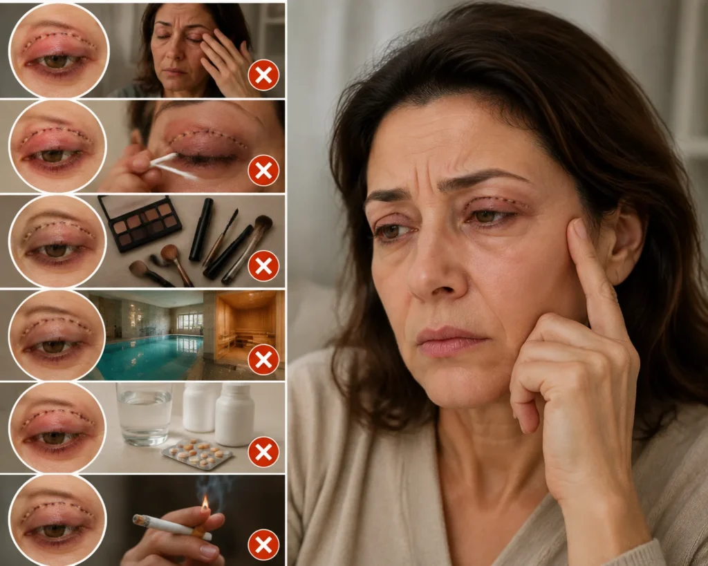 چگونه از عفونت بعد از بلفاروپلاستی جلوگیری کنیم؟