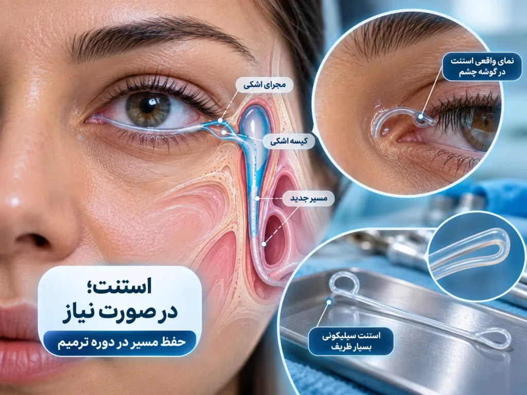 عمل مجرای اشک با لیزر چگونه انجام می‌شود؟