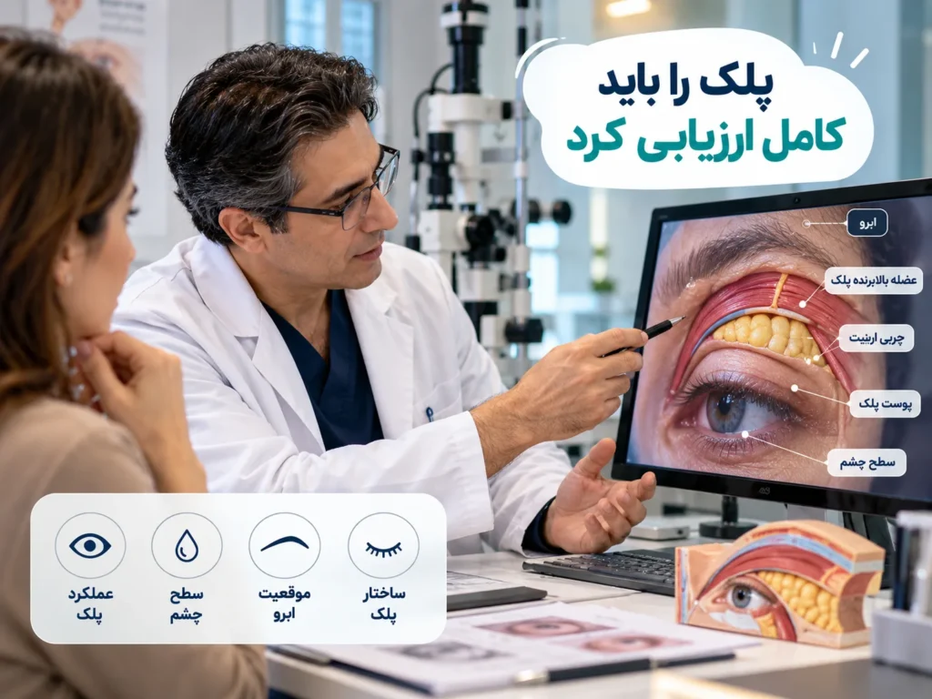 بهترین دکتر بلفاروپلاستی در تهران