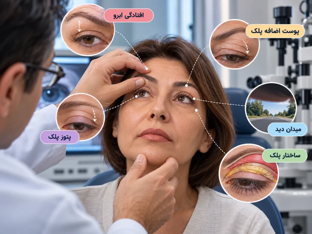 بلفاروپلاستی زیبایی و درمانی چه تفاوتی دارند؟